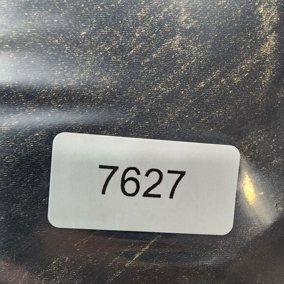 Womens Black Gold Luxe Moda Denim Jeans Rhinestone Embellished Side Zippers 12 - Picture 13 of 13